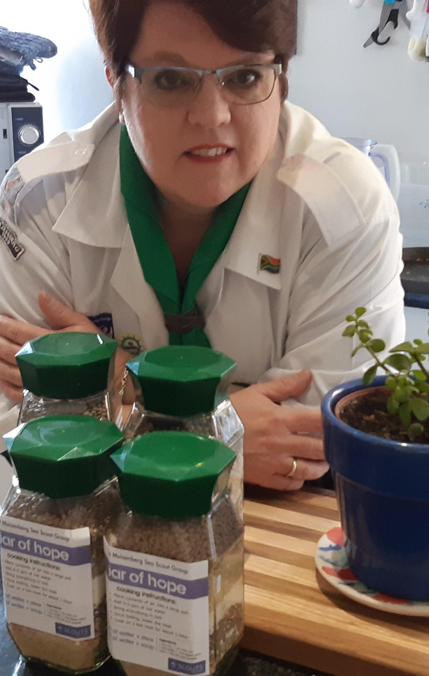 2021 Jars of Hope project SCOUTS South Africa