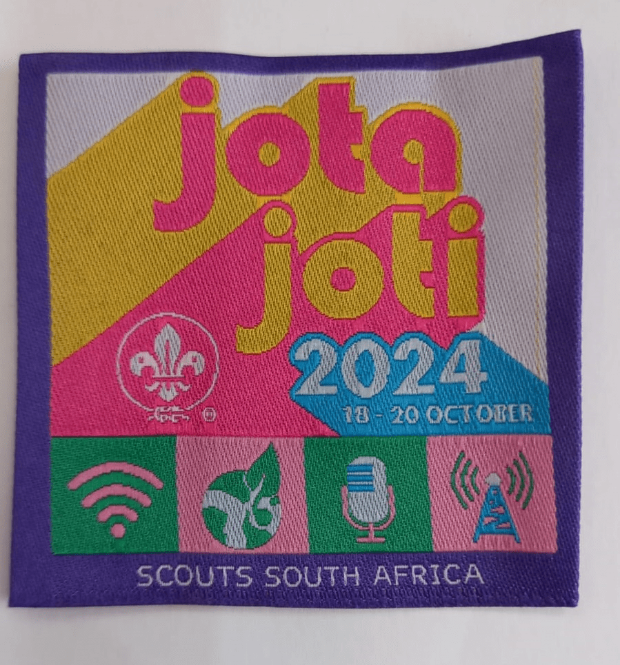 JOTA JOTI badge v2 SCOUTS South Africa